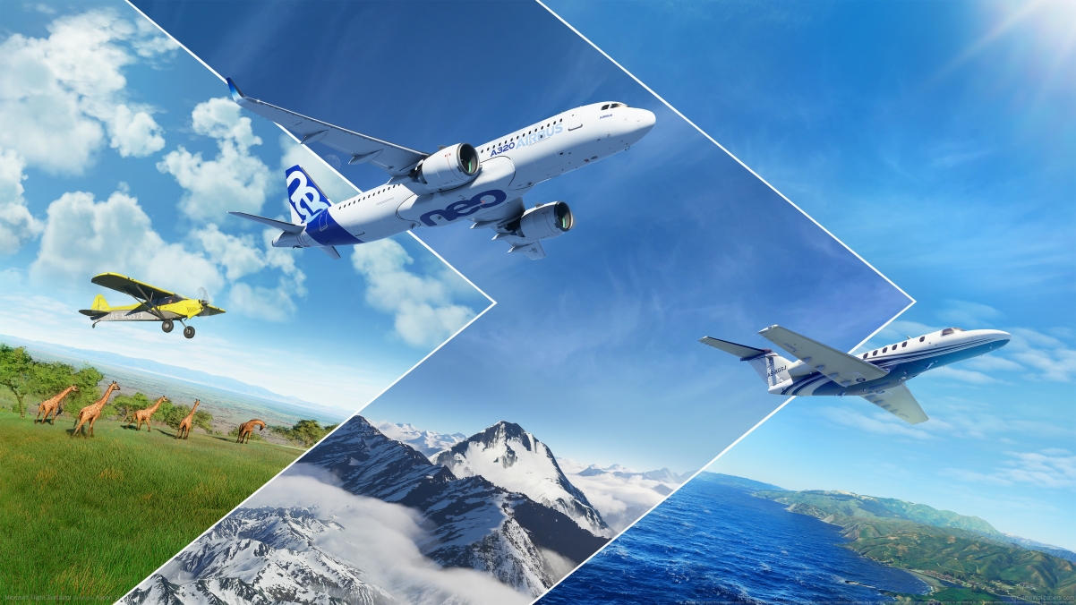 《微软模拟飞行 Microsoft Flight Simulator》游戏桌面壁纸图片