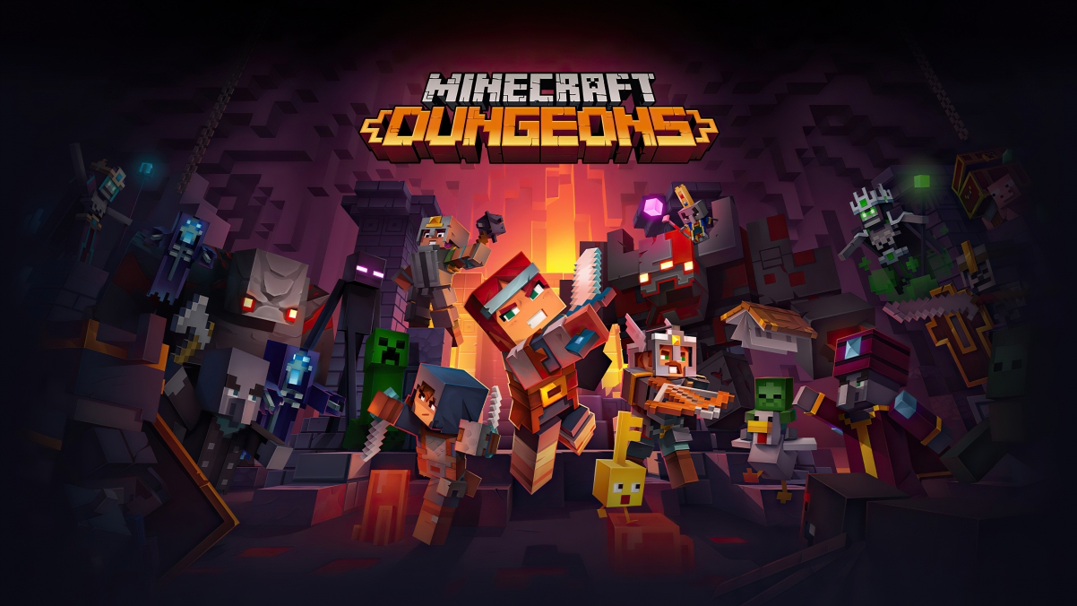 《我的世界:地下城 Minecraft Dungeons 2020》游戏桌面壁纸图片