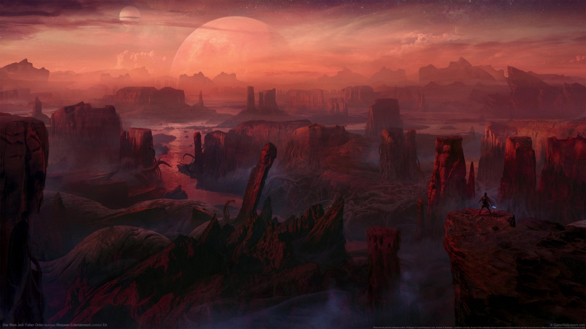 星球大战绝地：陨落的武士团 精美游戏风景桌面壁纸图片
