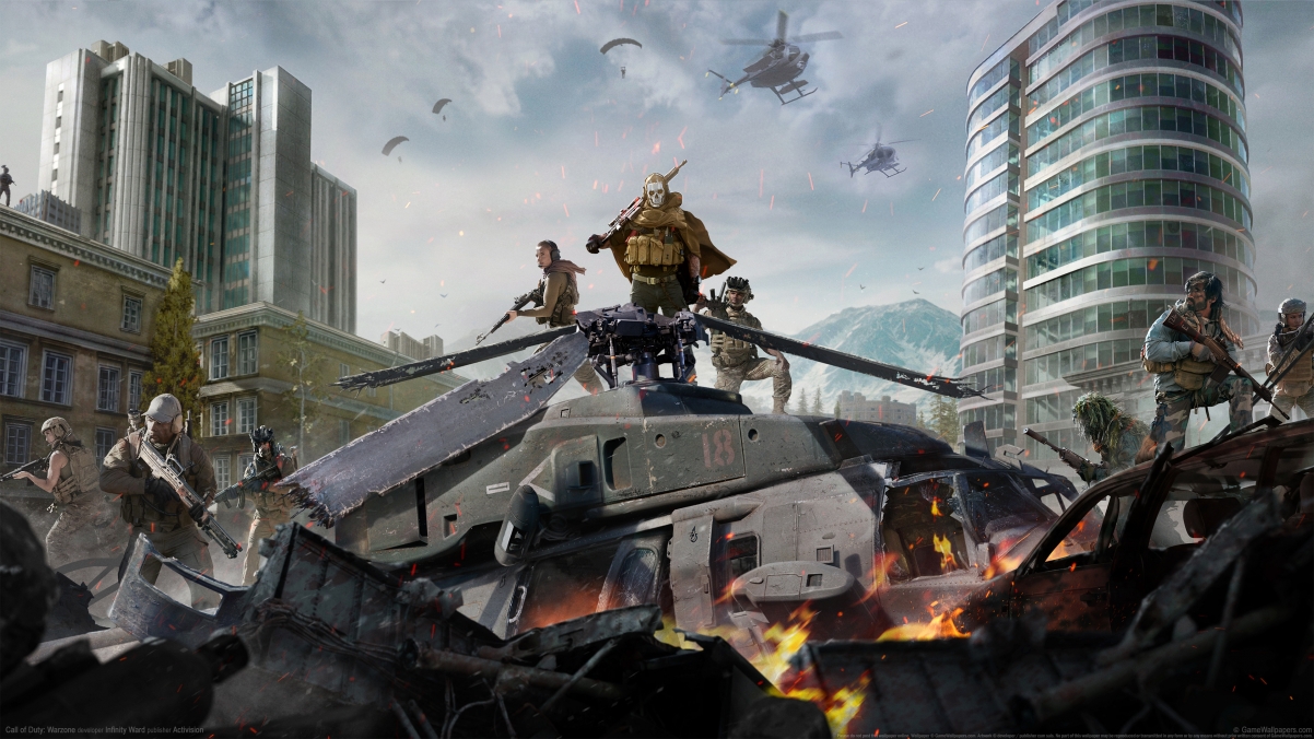 使命召唤战区《Call of Duty: Warzone》游戏桌面壁纸图片3840x2160