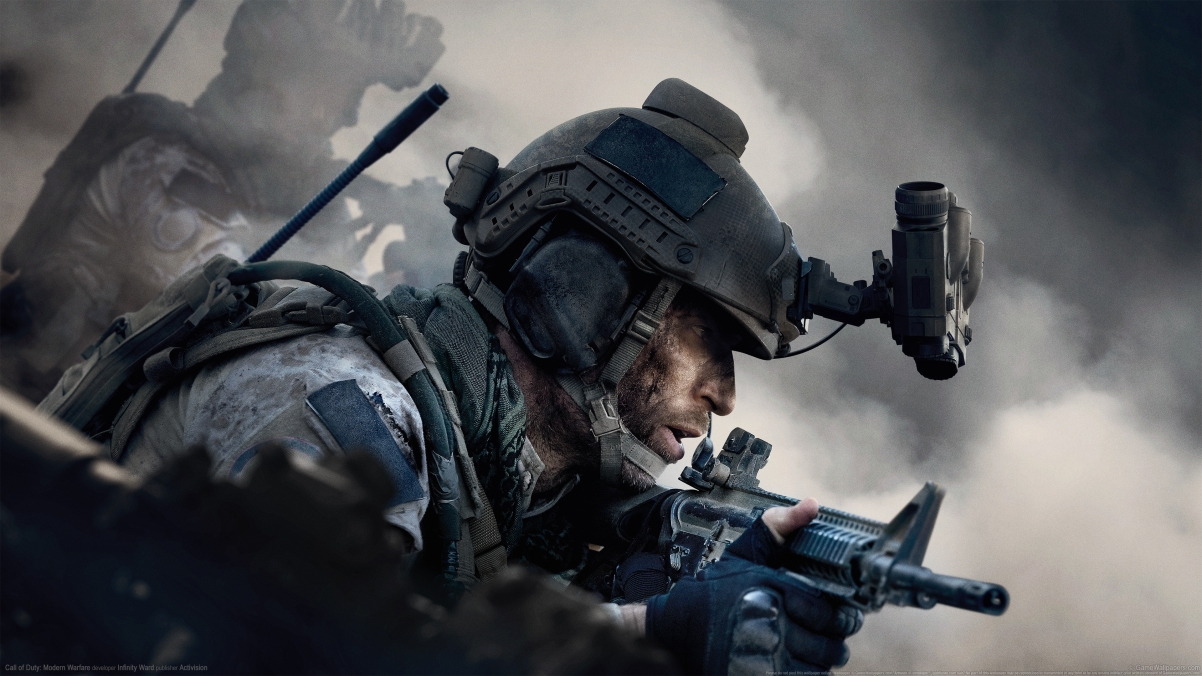 《使命召唤:现代战争 Call of Duty_ Modern Warfare》游戏桌面壁纸图片
