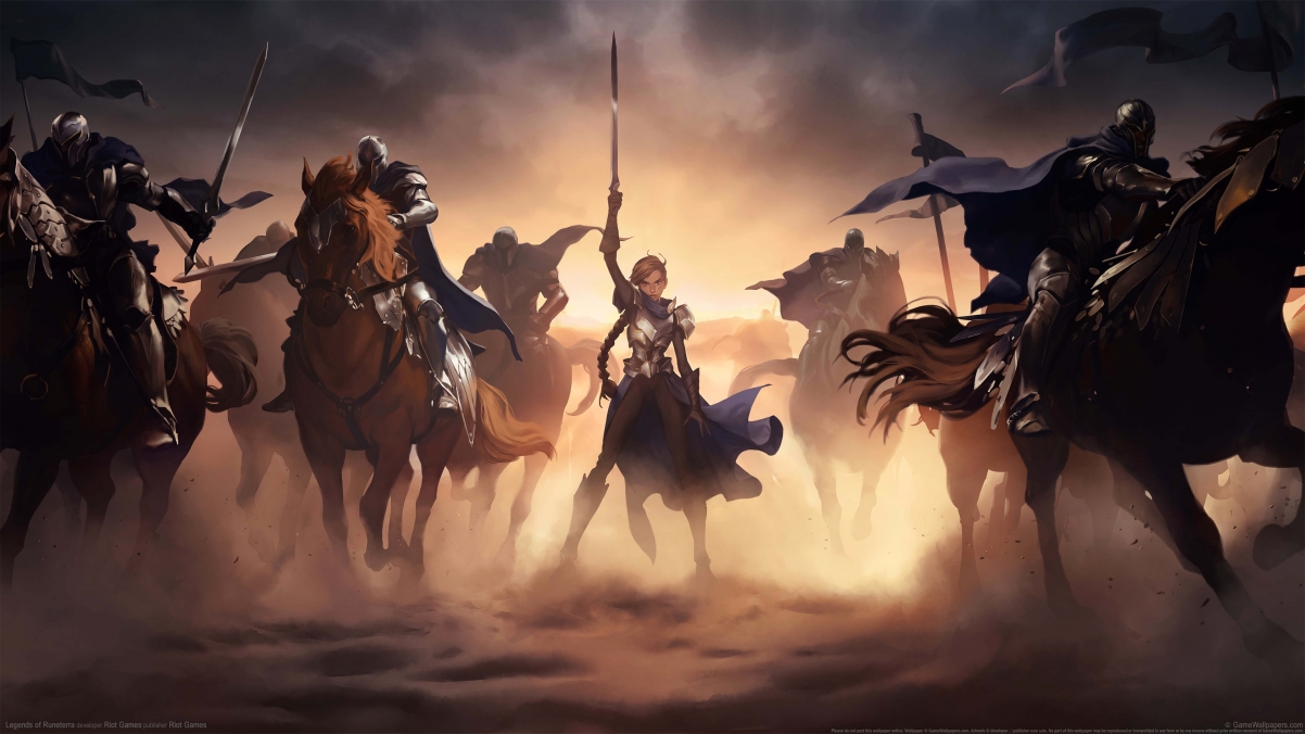 英雄联盟卡牌游戏:《Legends of Runeterra》 游戏桌面壁纸图片