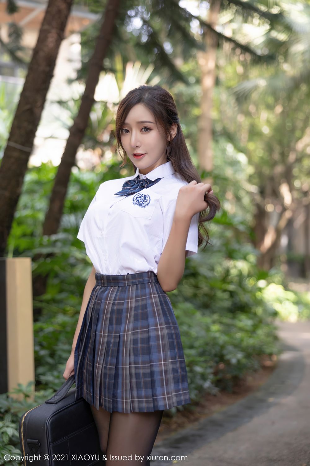 你的女神王馨瑶 甜美气息JK制服