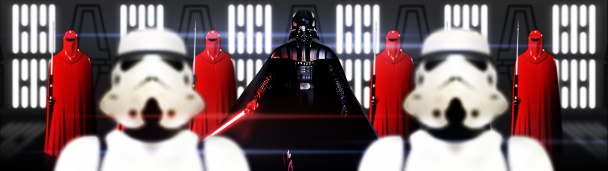 星球大战 Darth Vader Death Star Hallway 5120x1440桌面壁纸图片