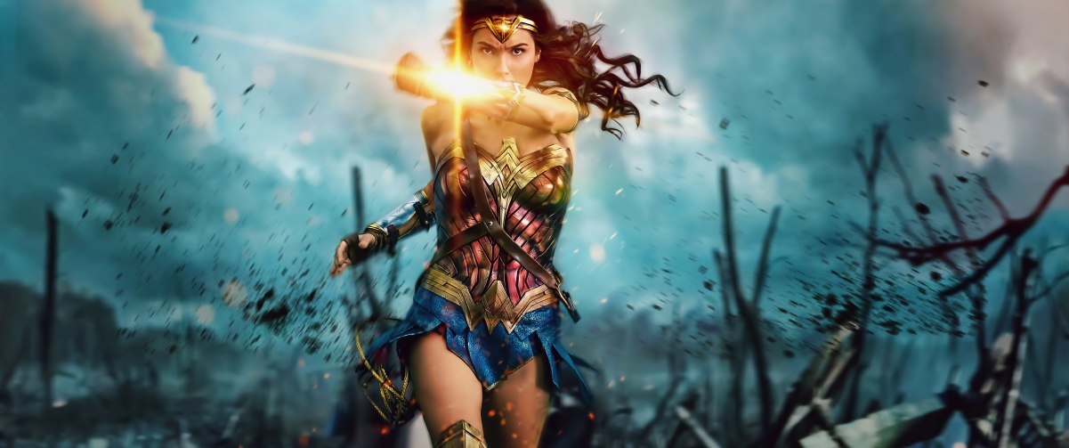 Wonder Woman 神奇女侠盖尔加朵3440x1440桌面壁纸图片