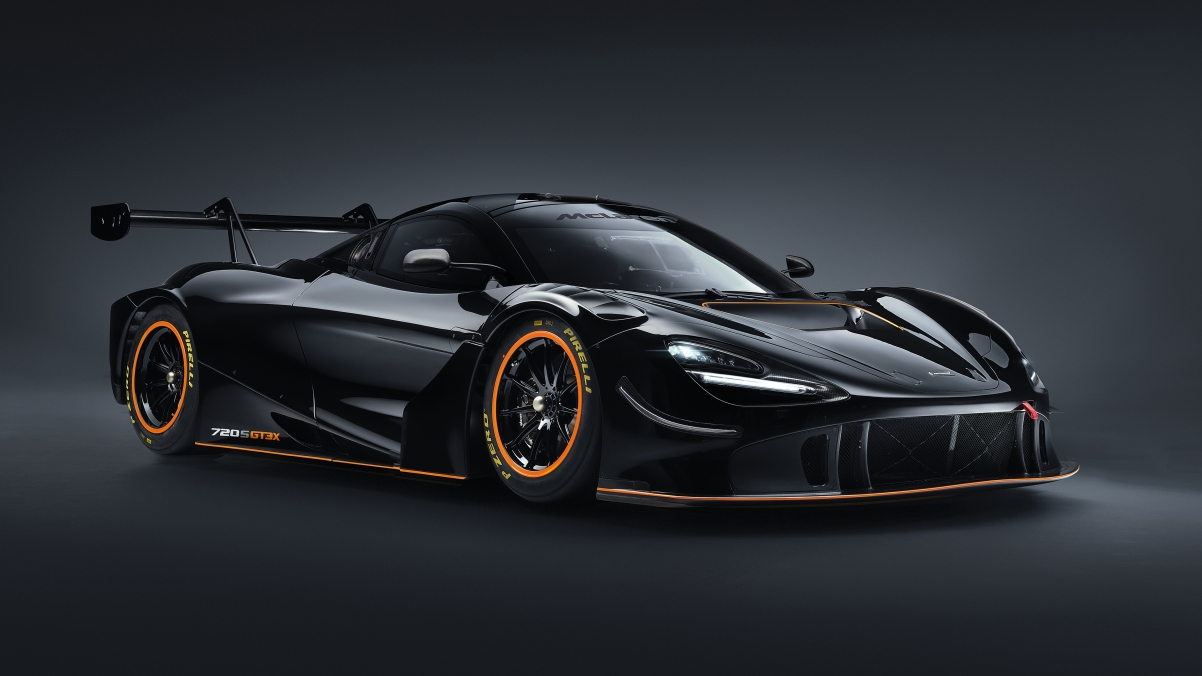 迈凯伦McLaren 720S 黑色超级跑车图片