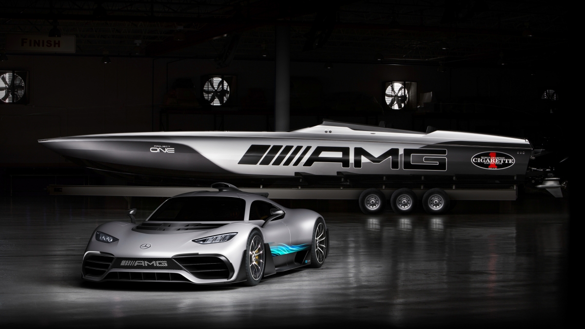 奔驰AMG混合动力超级跑车图片