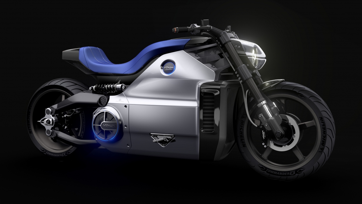 Voxan Wattman Electric Cruiser电动摩托车高清图片