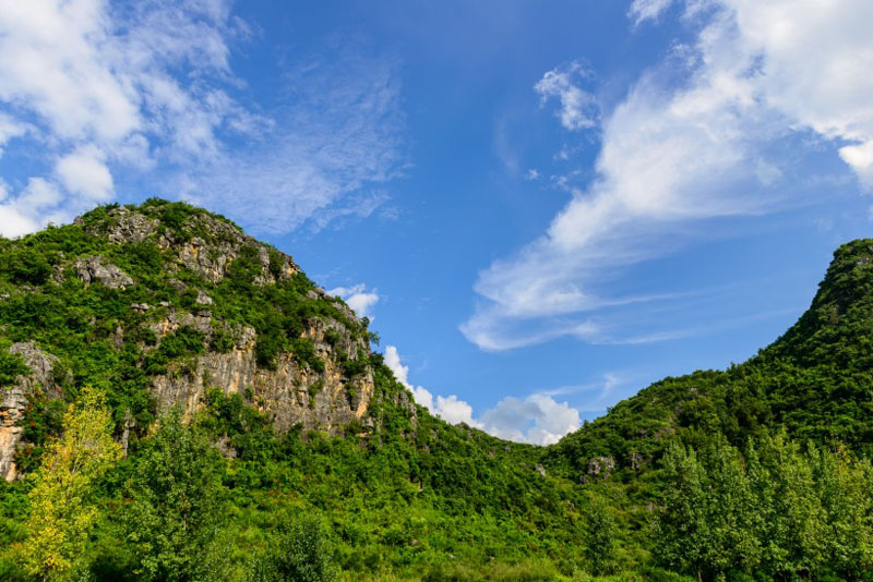 诗情画意的普者黑实拍唯美风景